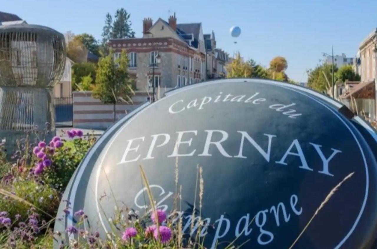 Champagne Therapie: Appartement Cosy Chic, Épernay Eksteriør billede